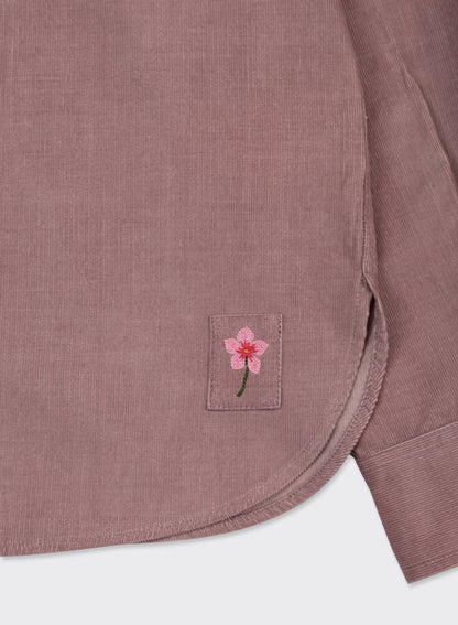 KARDO LUIS CORDUROY SHIRT - ROSE CLAY