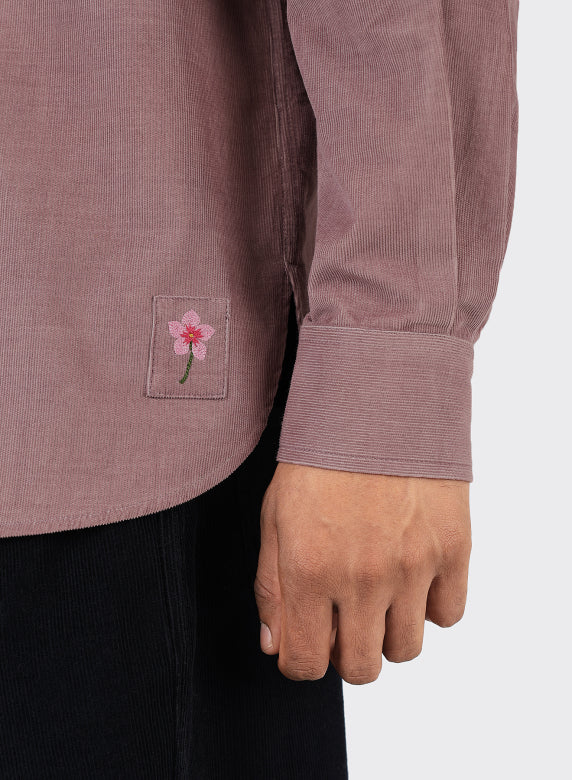 KARDO LUIS CORDUROY SHIRT - ROSE CLAY