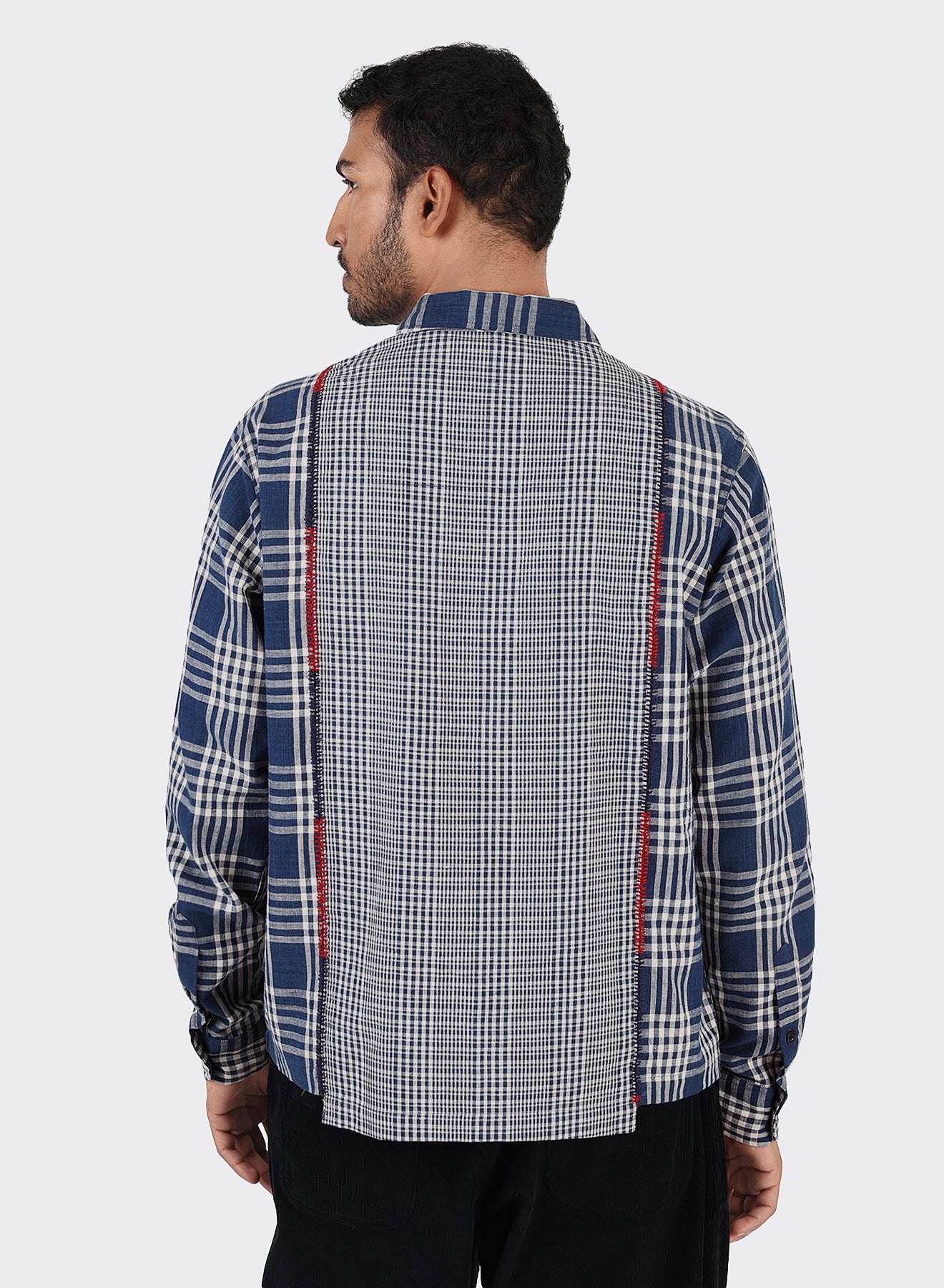 KARDO DAMIEN 2.0 SHIRT - KCC01 - BLUE/WHITE