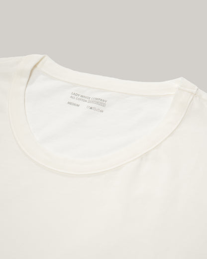 LADY WHITE CO. SLEEVELESS TEE - WHITE