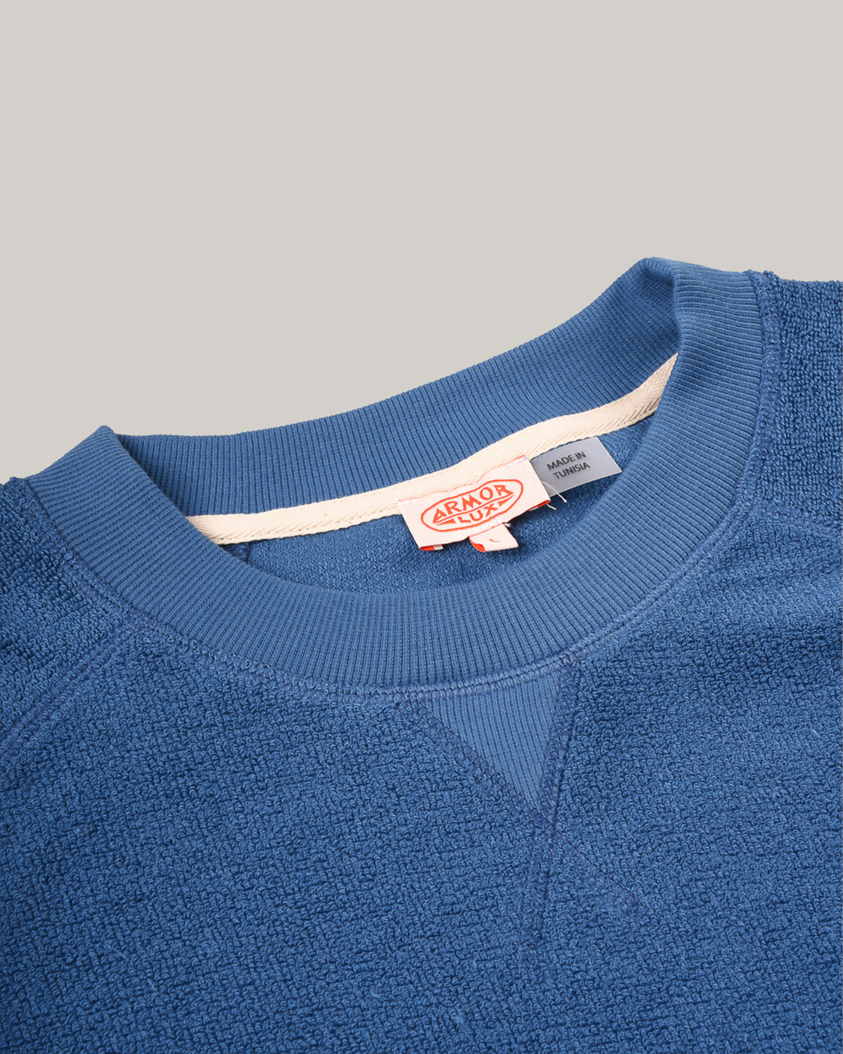 ARMOR LUX HERITAGE RAGLAN SWEAT - DARK BLUE