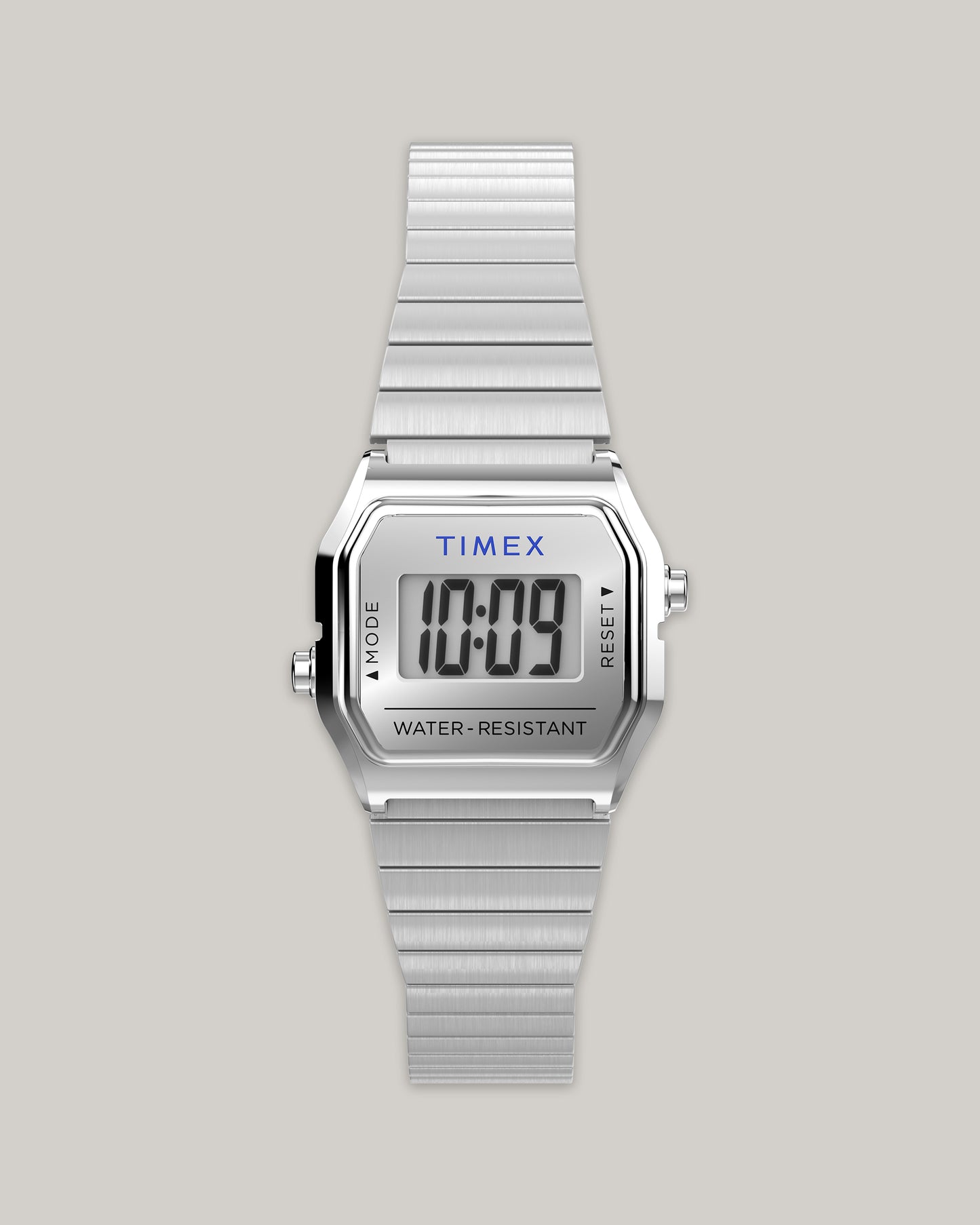 TIMEX TEENY TINY STAINLESS STEEL BRACELET WATCH 20MM - SILVER