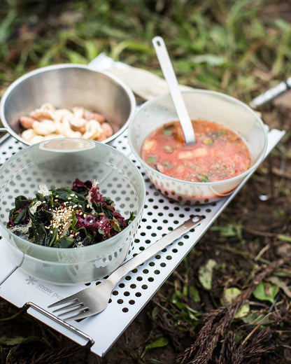 SNOW PEAK TITANIUM FORK AND SPOON SET