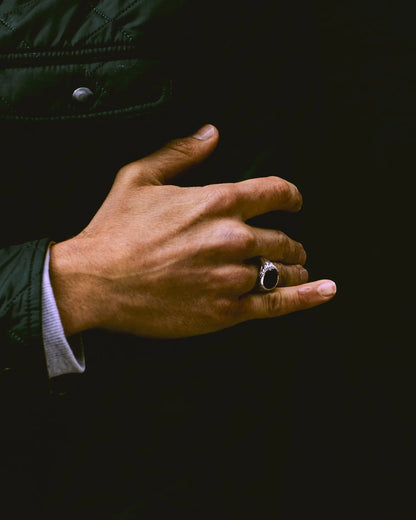 FAUST WORKSHOP TOWNES RING - SILVER