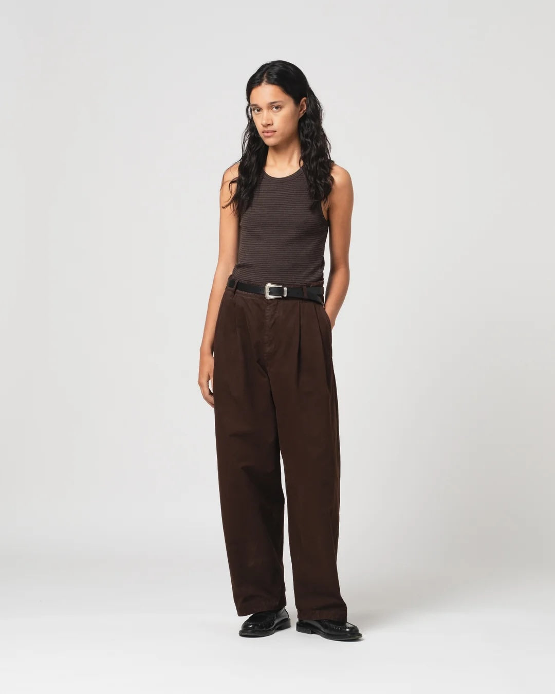 EAT DUST AMBASSADOR PANTS - GARBADINE SATIN - EBONY