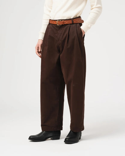 EAT DUST AMBASSADOR PANTS - GARBADINE SATIN - EBONY