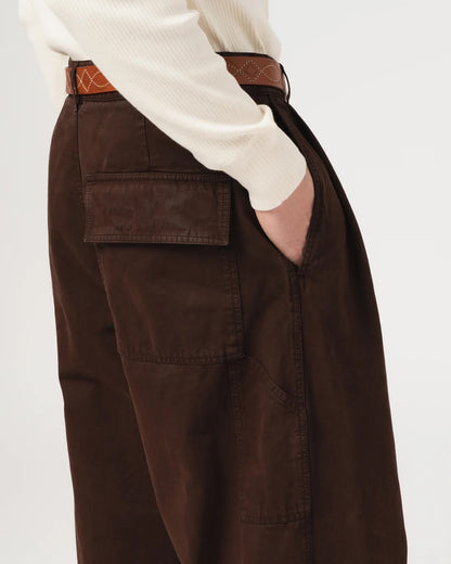 EAT DUST AMBASSADOR PANTS - GARBADINE SATIN - EBONY