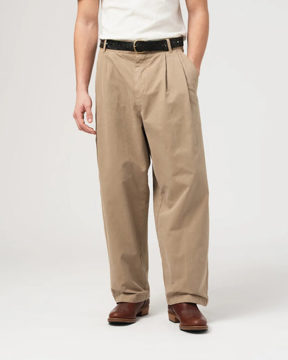 EAT DUST AMBASSADOR PANTS - GARBADINE SATIN - KELP
