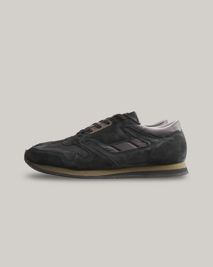 REPRODUCTION OF FOUND - BRITISH ARMY TRAINERS - BLACK/ BLACK