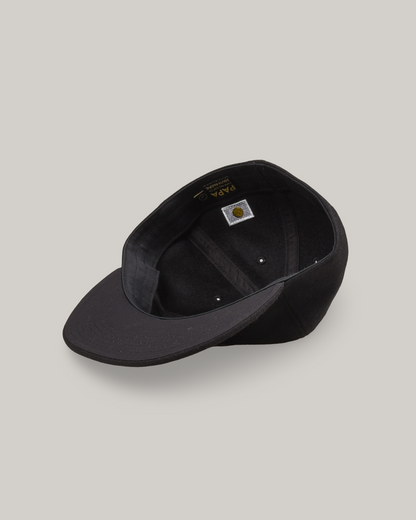 PAPA NUI MIKE FORCE CAP - BLACK WOOL