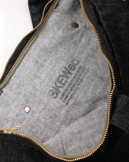 WORKING TAKEOUT BAG - BLACK RINSED