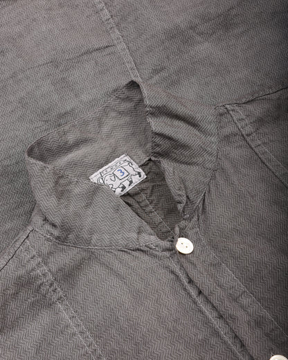 TENDER STOLE POCKET BUTTERLY SHIRT - THUNDERBOLT COTTON CAMBRIC - CHESTNUT