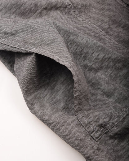 TENDER STOLE POCKET BUTTERLY SHIRT - THUNDERBOLT COTTON CAMBRIC - CHESTNUT