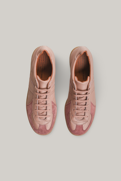 REPRODUCTION OF FOUND - GERMAN MILITARY TRAINER - BROWN ROSE