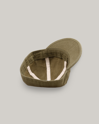 PAPA NUI TAIL END CHARLIE CAP - OLIVE H.B.T.