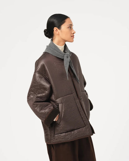 GIRLS OF DUST SOLAR JACKET - BROWN