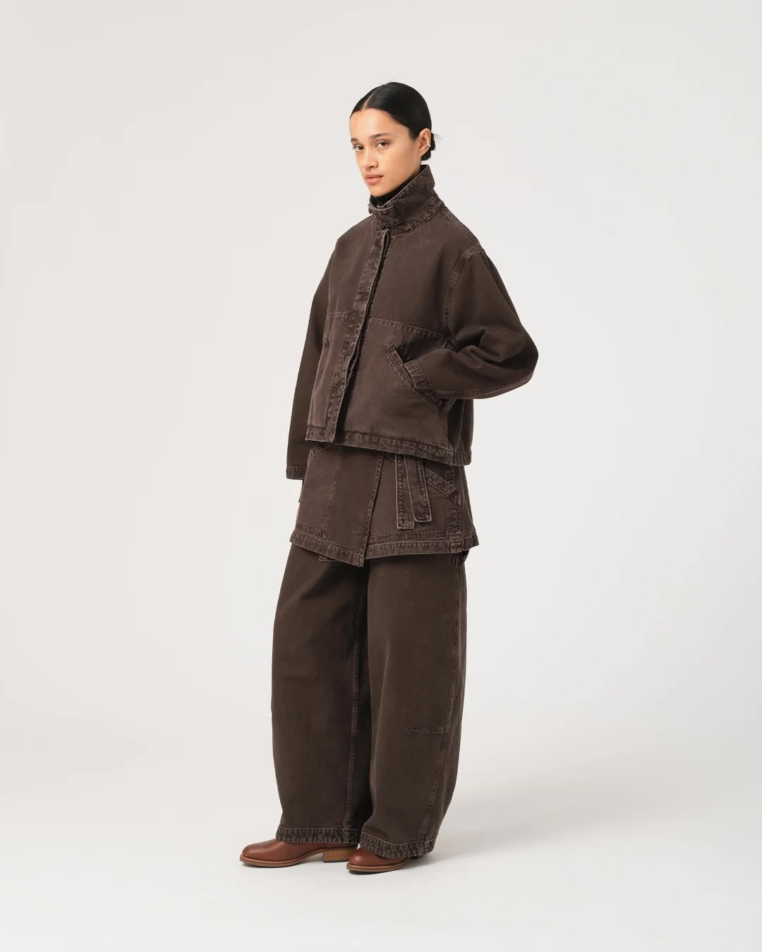 GIRLS OF DUST WONDER JACKET - SEPIA CANVAS