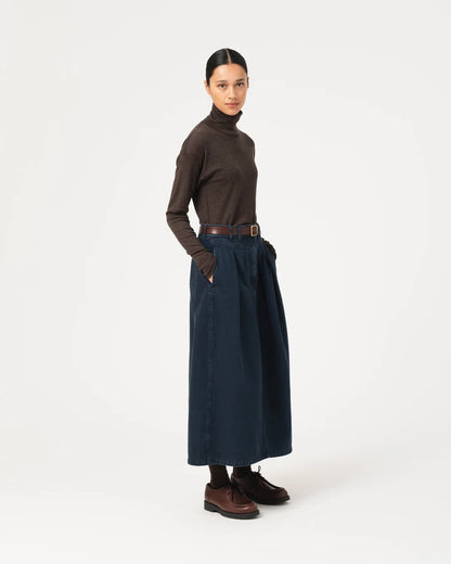 GIRLS OF DUST BULB SKIRT - ENIGMA DENIM - INKT