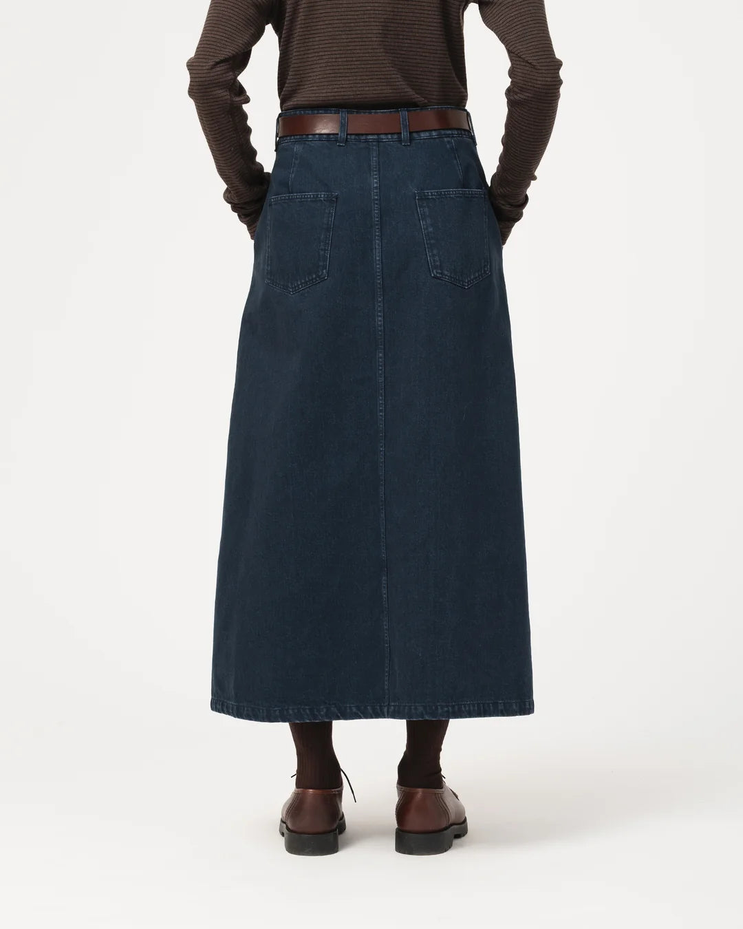 GIRLS OF DUST BULB SKIRT - ENIGMA DENIM - INKT