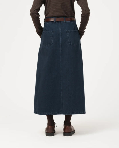 GIRLS OF DUST BULB SKIRT - ENIGMA DENIM - INKT