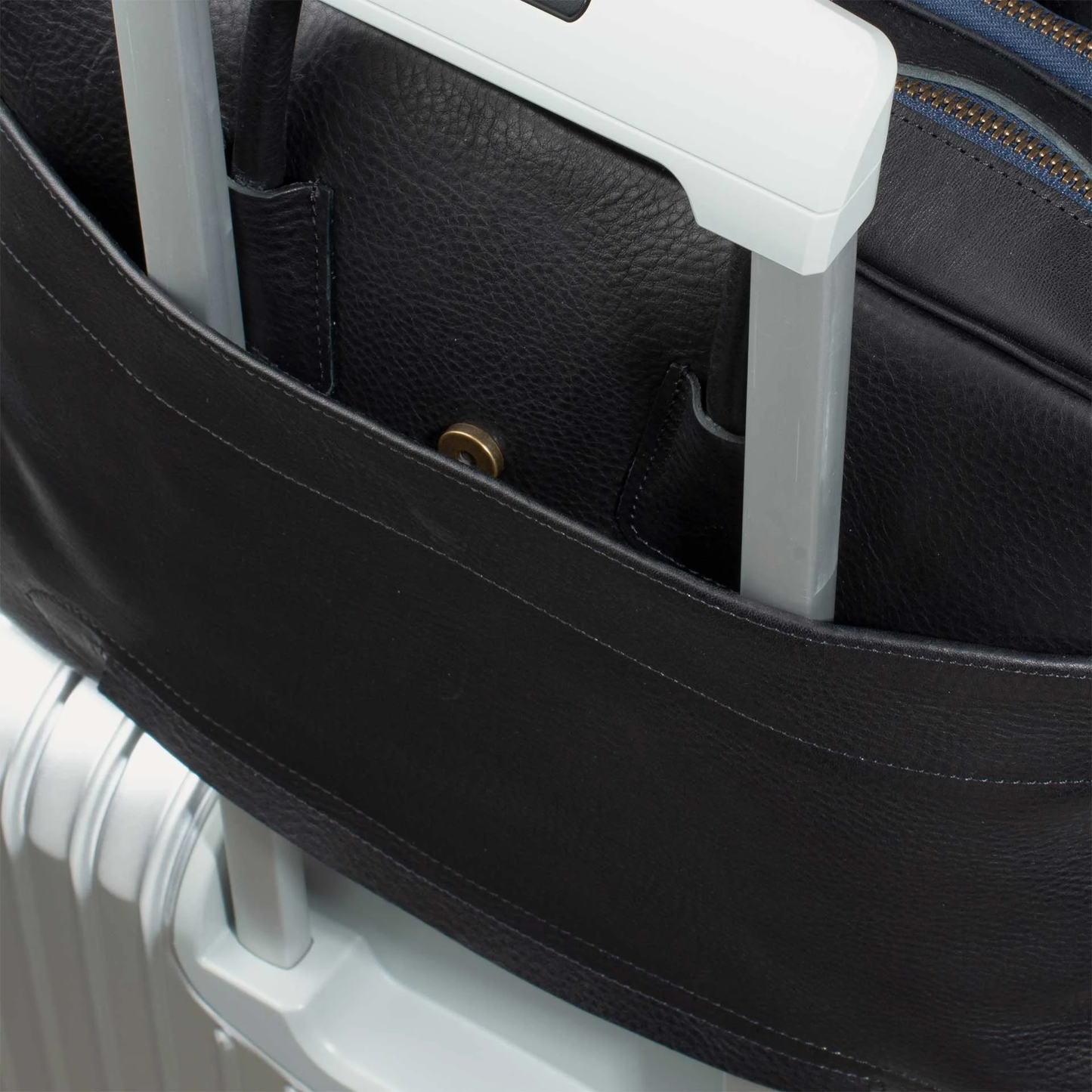 BLEU DE CHAUFFE ZEPPO BUSINESS BAG - BLACK