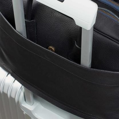 BLEU DE CHAUFFE ZEPPO BUSINESS BAG - BLACK