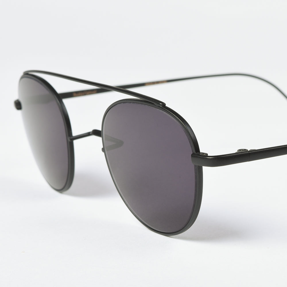 BUDDY OPTICAL HIS TITANIUM SUNGLASSES - MATTE BLACK