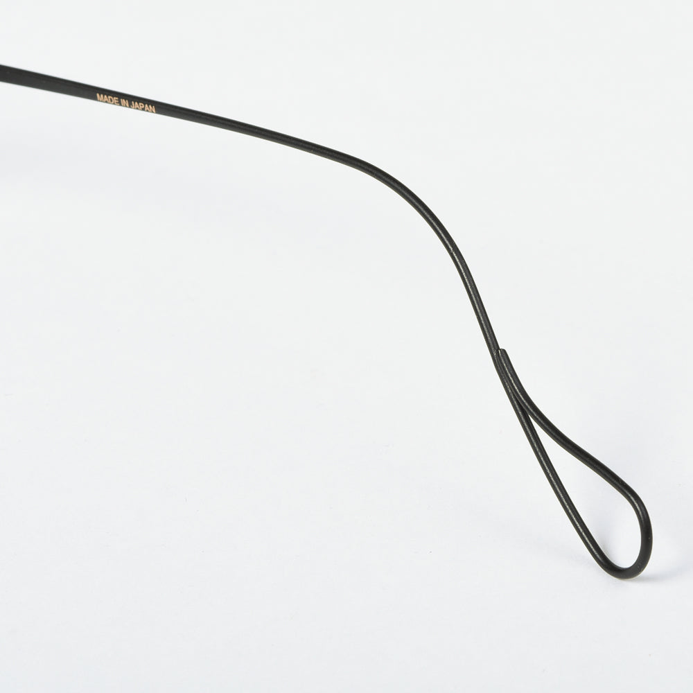 BUDDY OPTICAL HIS TITANIUM SUNGLASSES - MATTE BLACK