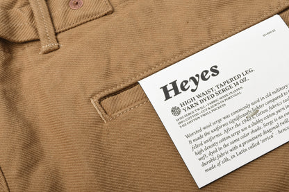 INDIGOFERA HEYES PANTS -  HEAVY MILITARY SERGE