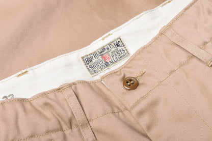 BUZZ RICKSON ORIGINAL SPEC CHINOS - BEIGE