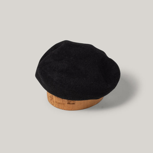 H.W. DOG & CO.  BASIC BERET - BLACK
