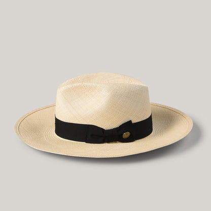 STETSON DESTINY STRAW FEDORA - NATURAL