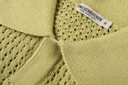 KNICKERBOCKER COTTON YUMA POLO - GREEN