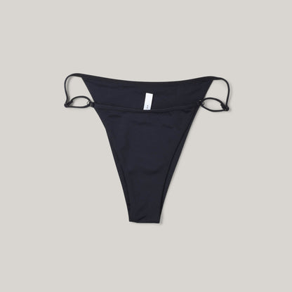 KYE INTIMATES STRING SWIM BOTTOM - BLACK