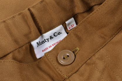 MONTY & CO. UTILITY TROUSER - TAN