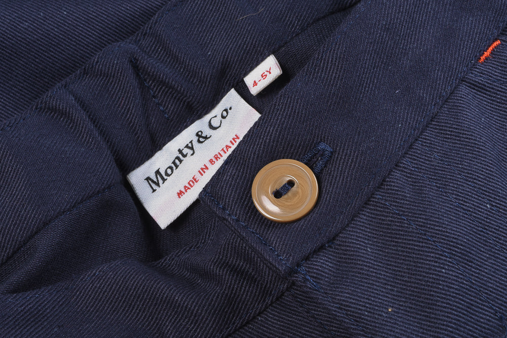 MONTY & CO. UTILITY TROUSER - NAVY