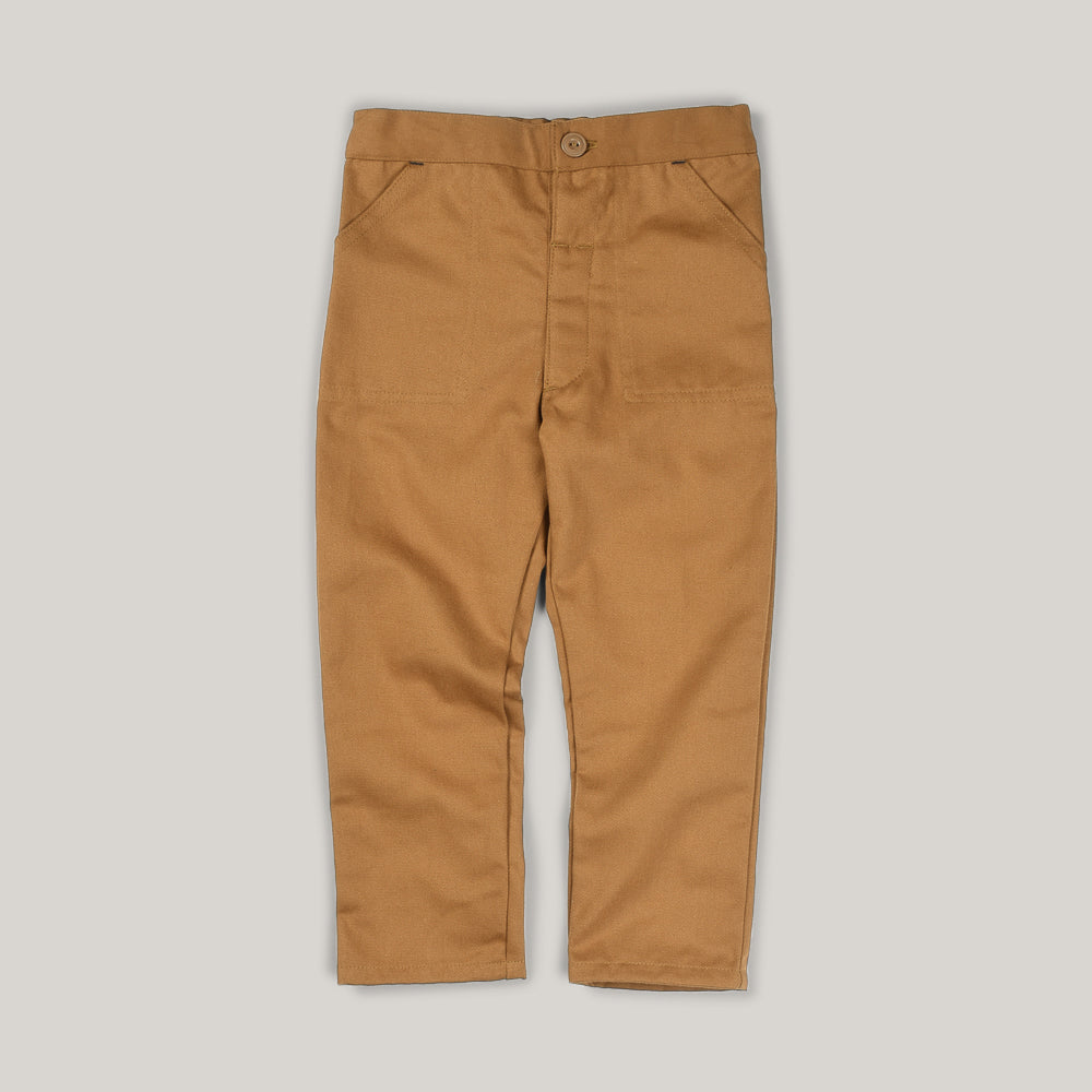 MONTY & CO. UTILITY TROUSER - TAN