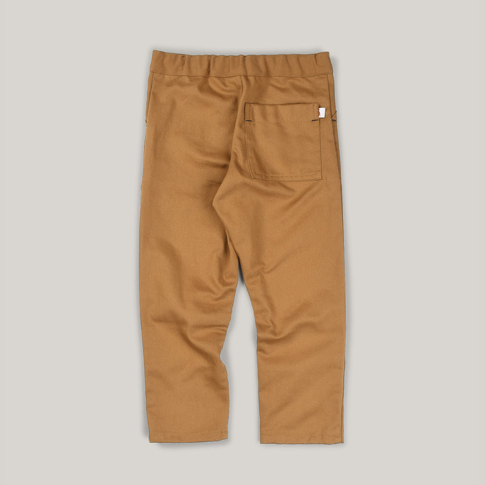 MONTY & CO. UTILITY TROUSER - TAN