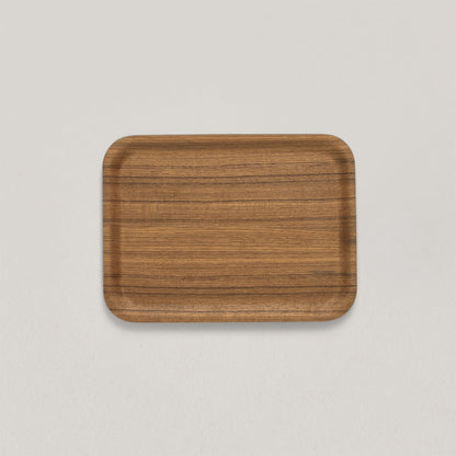 KINTO NONSLIP RECTANGULAR TRAY 270MM - TEAK