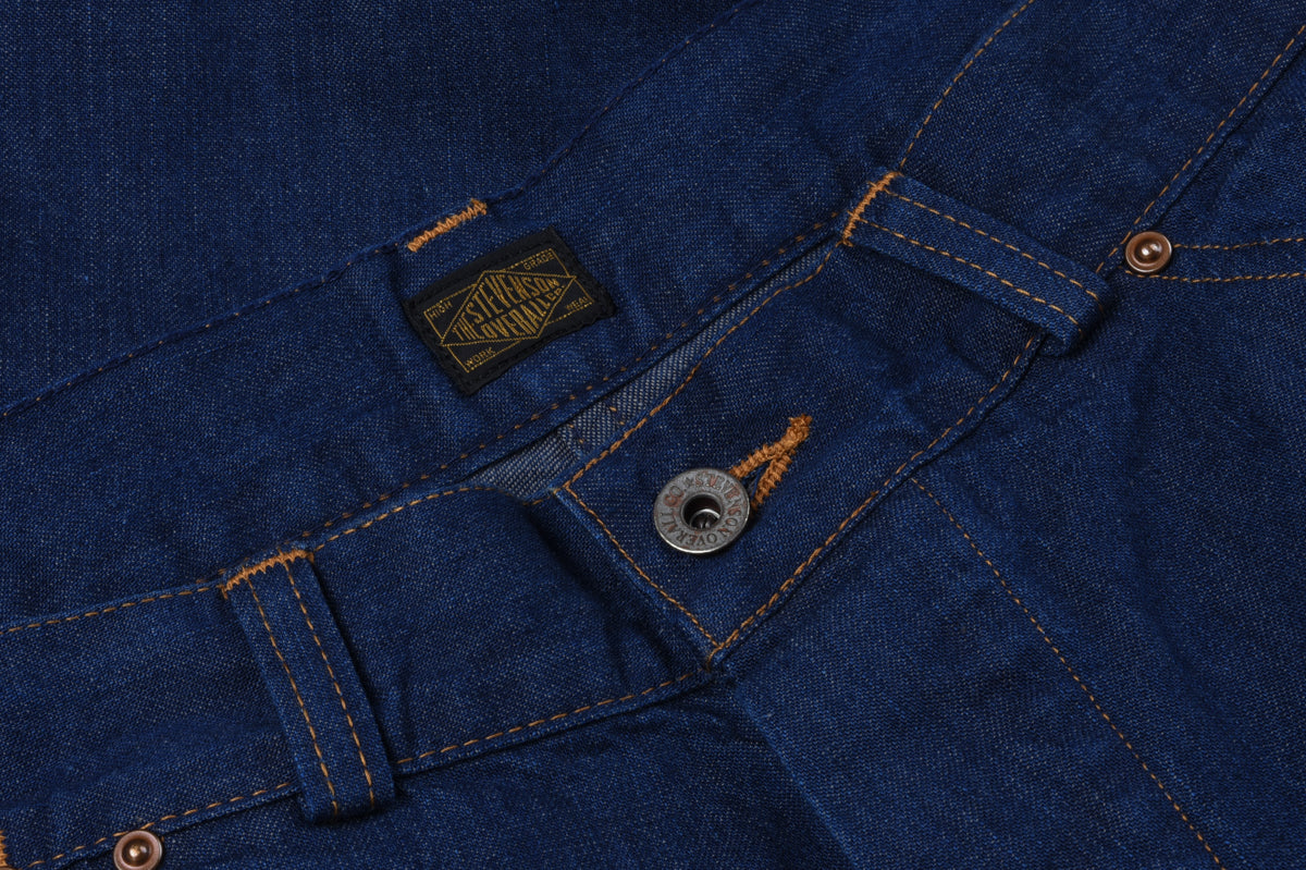 STEVENSON OVERALL CO. CATTLEMAN TROUSER - INDIGO