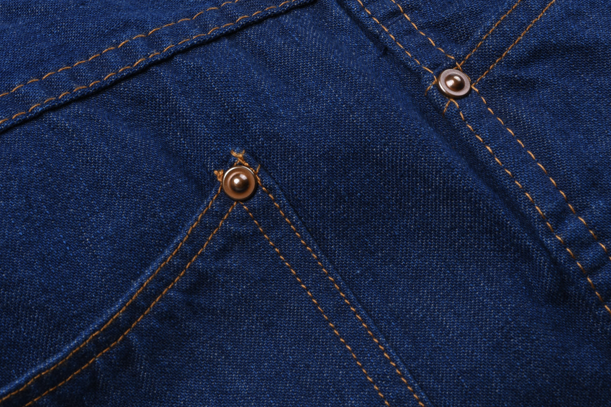 STEVENSON OVERALL CO. CATTLEMAN TROUSER - INDIGO