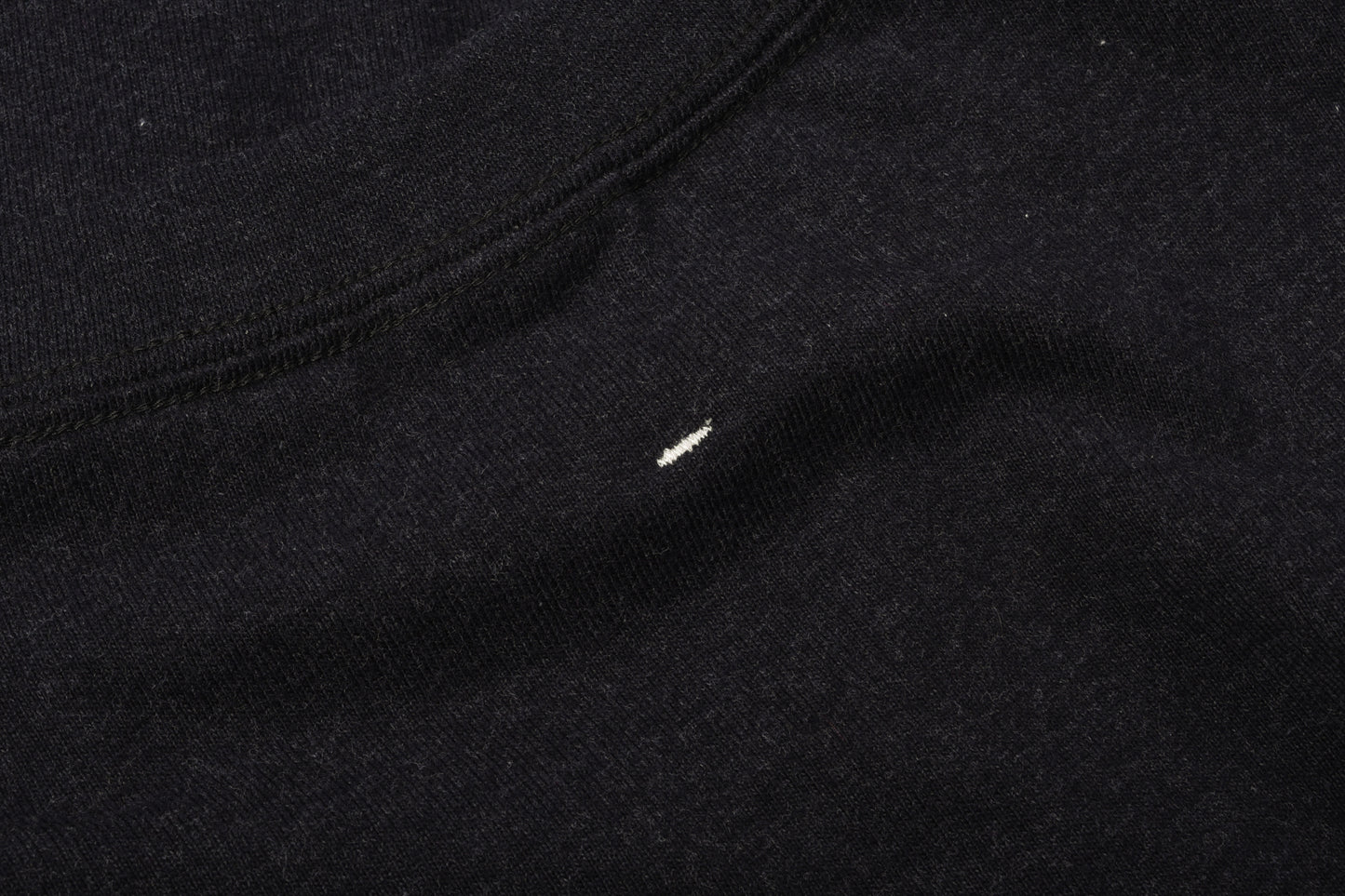 SNOW PEAK RECYCLED COTTON HEAVY DRESS - BLACK