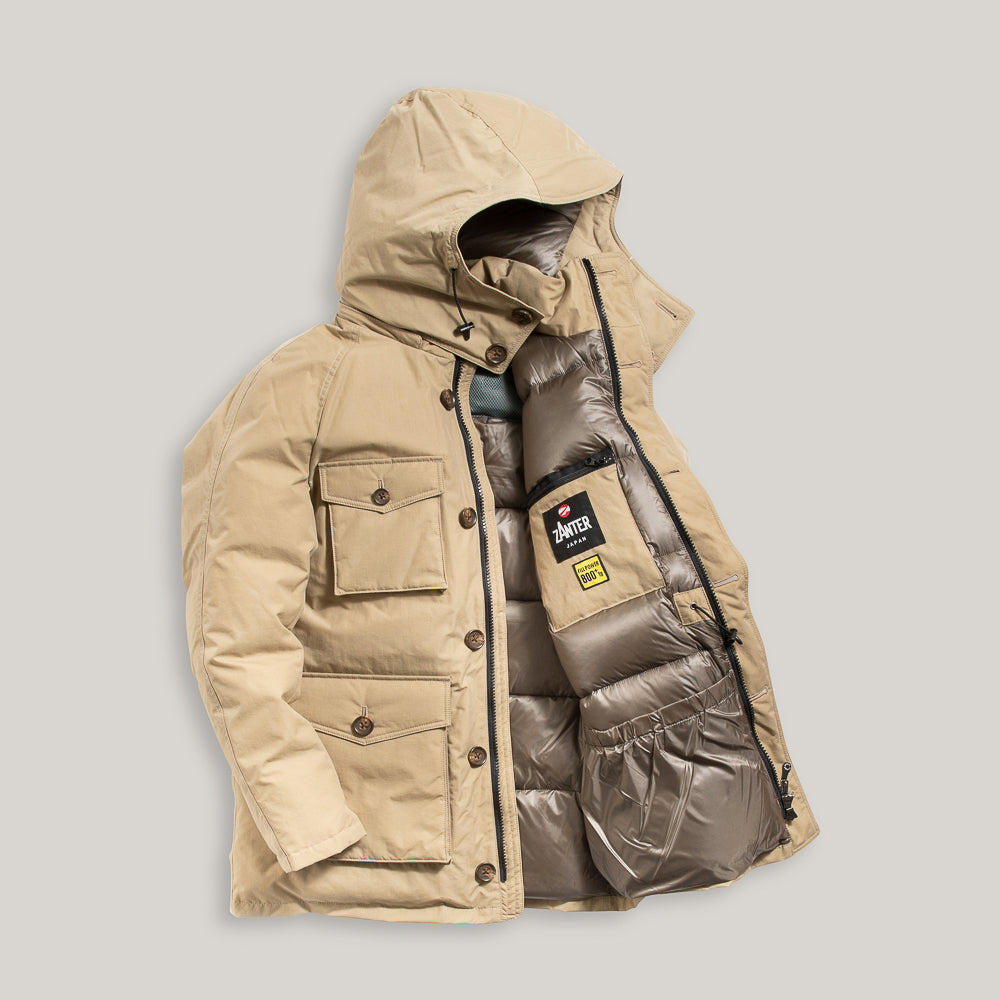 ZANTER WP-H ORIGINAL DOWN JACKET - BEIGE