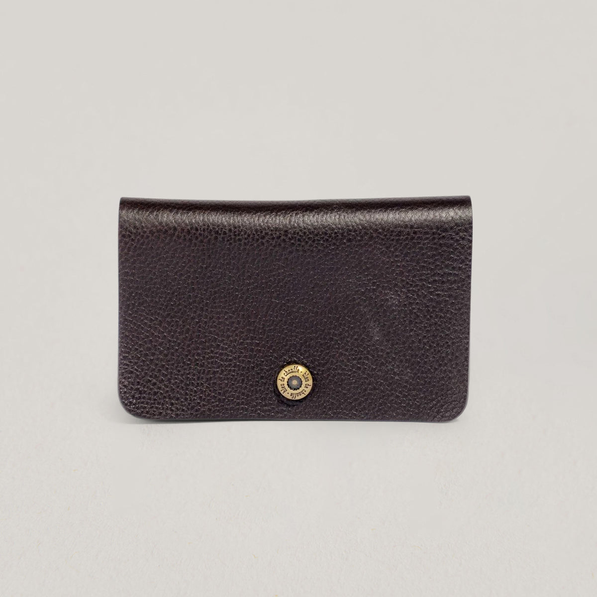 BLEU DE CHAUFFE GRISBI WALLET - MARRON BRUN