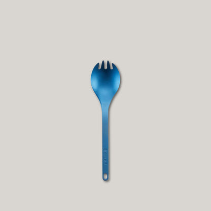 SNOW PEAK TITANIUM SPORK - BLUE